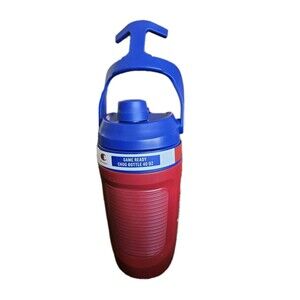 Champion Game-Ready Chug Bottle 40oz - Red Fence Hook Leak Proof